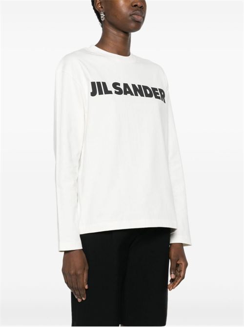 T-shirt con logo JIL SANDER | J02GC0107J45148102